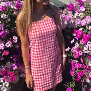 Sabo Skirt plaid dress